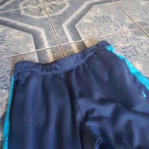 Blue sweatpants